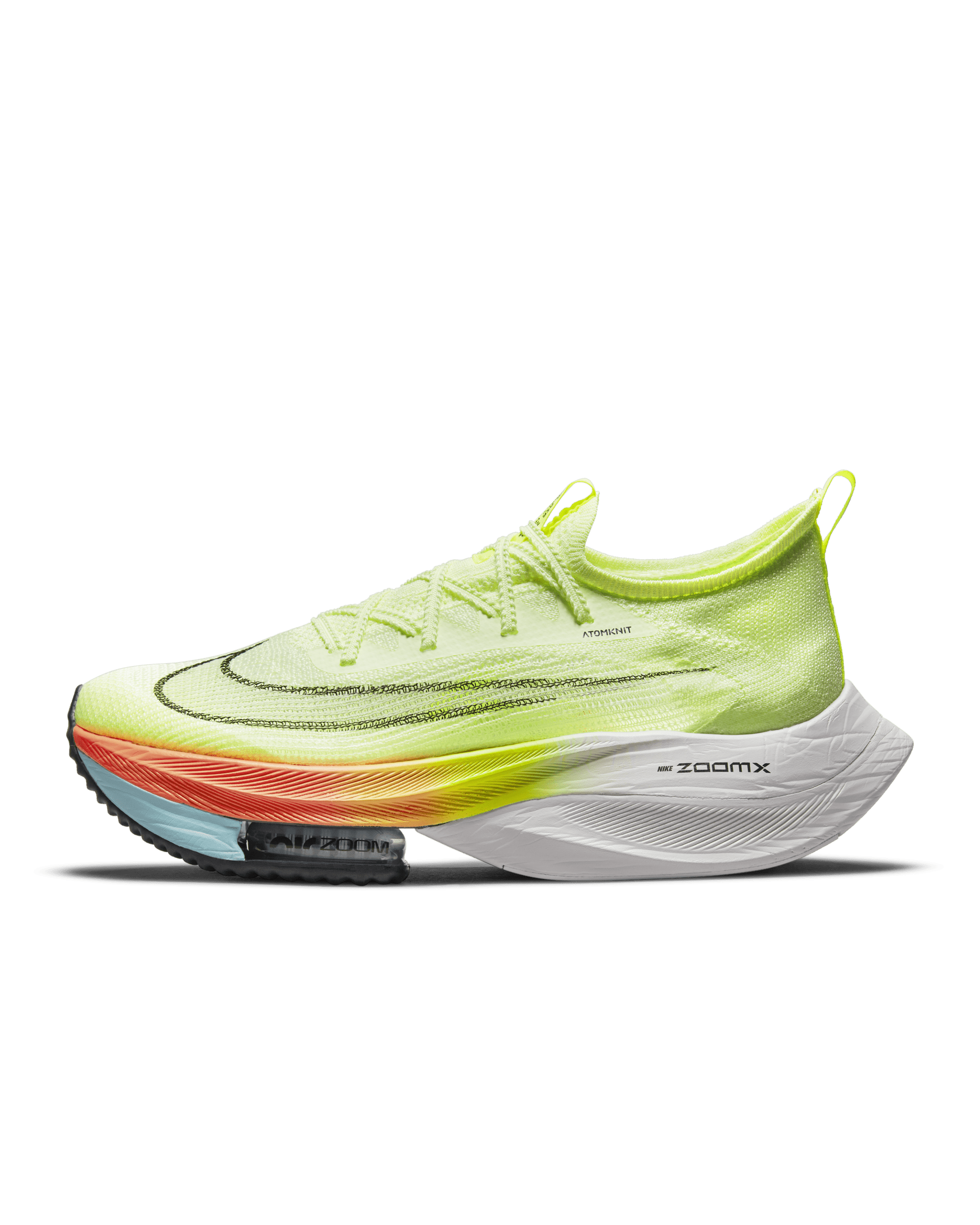nike alphafly yellow