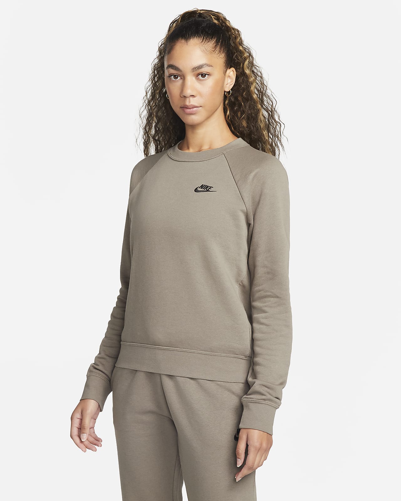 Sweatshirt De L Cardada Nike Sportswear Essential Para Mulher Nike Pt