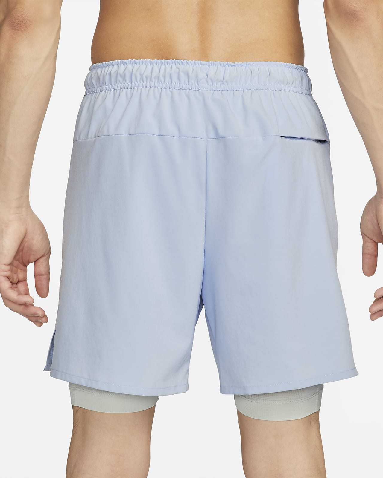 Shorts versátiles 2 en 1 Dri FIT de 18 cm para hombre Nike Unlimited