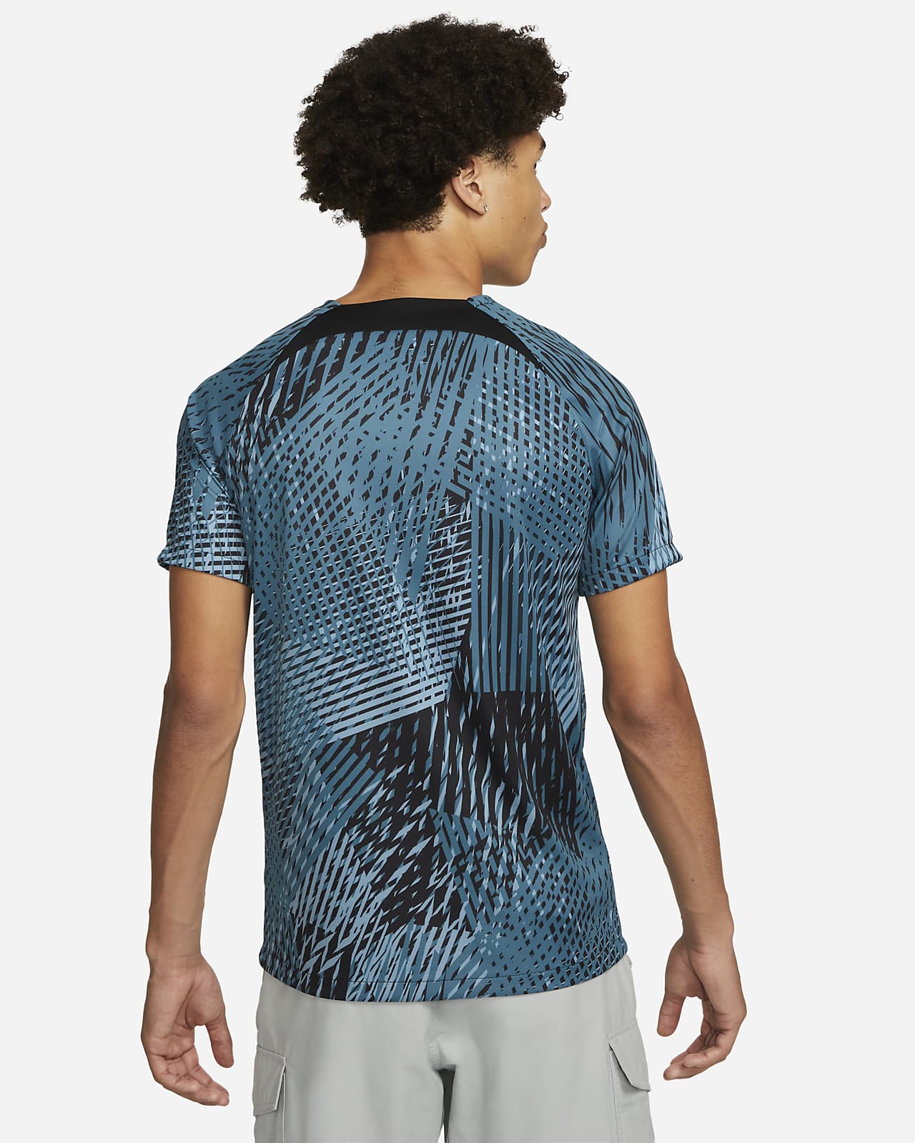 Camisola De Futebol Do Equipamento De Aquecimento Nike Dri FIT