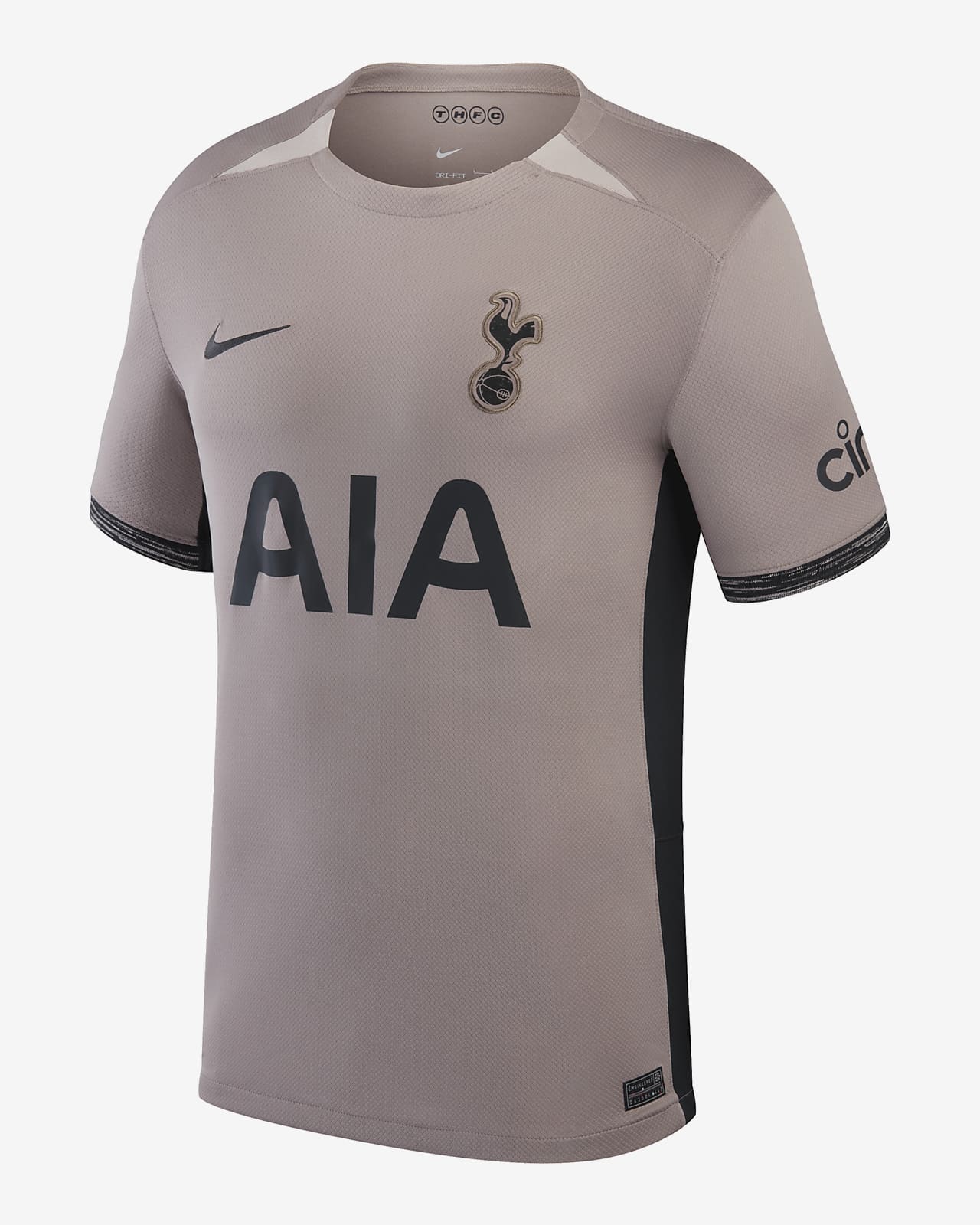 Jersey de fútbol Nike Dri FIT para niños talla grande del Tottenham