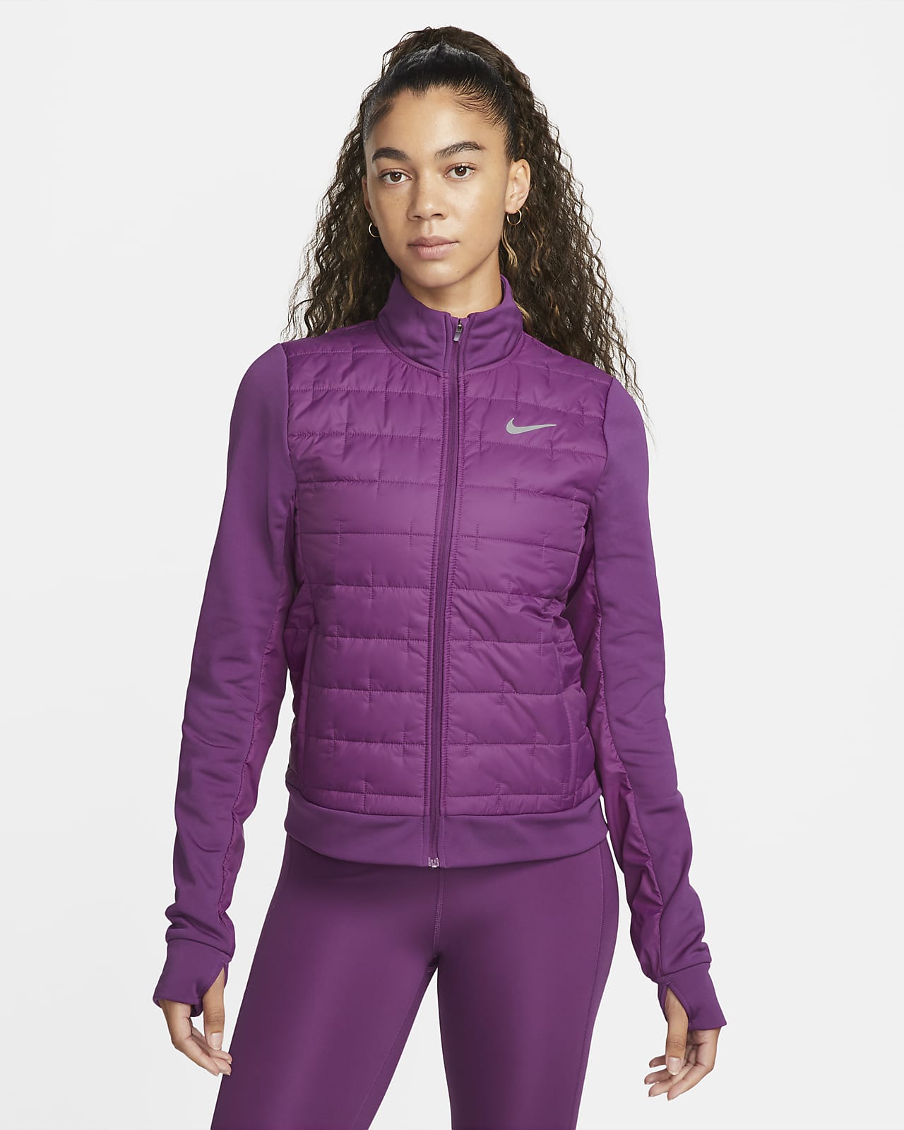 Nike Therma Fit Women S Synthetic Fill Running Jacket Nike Lu