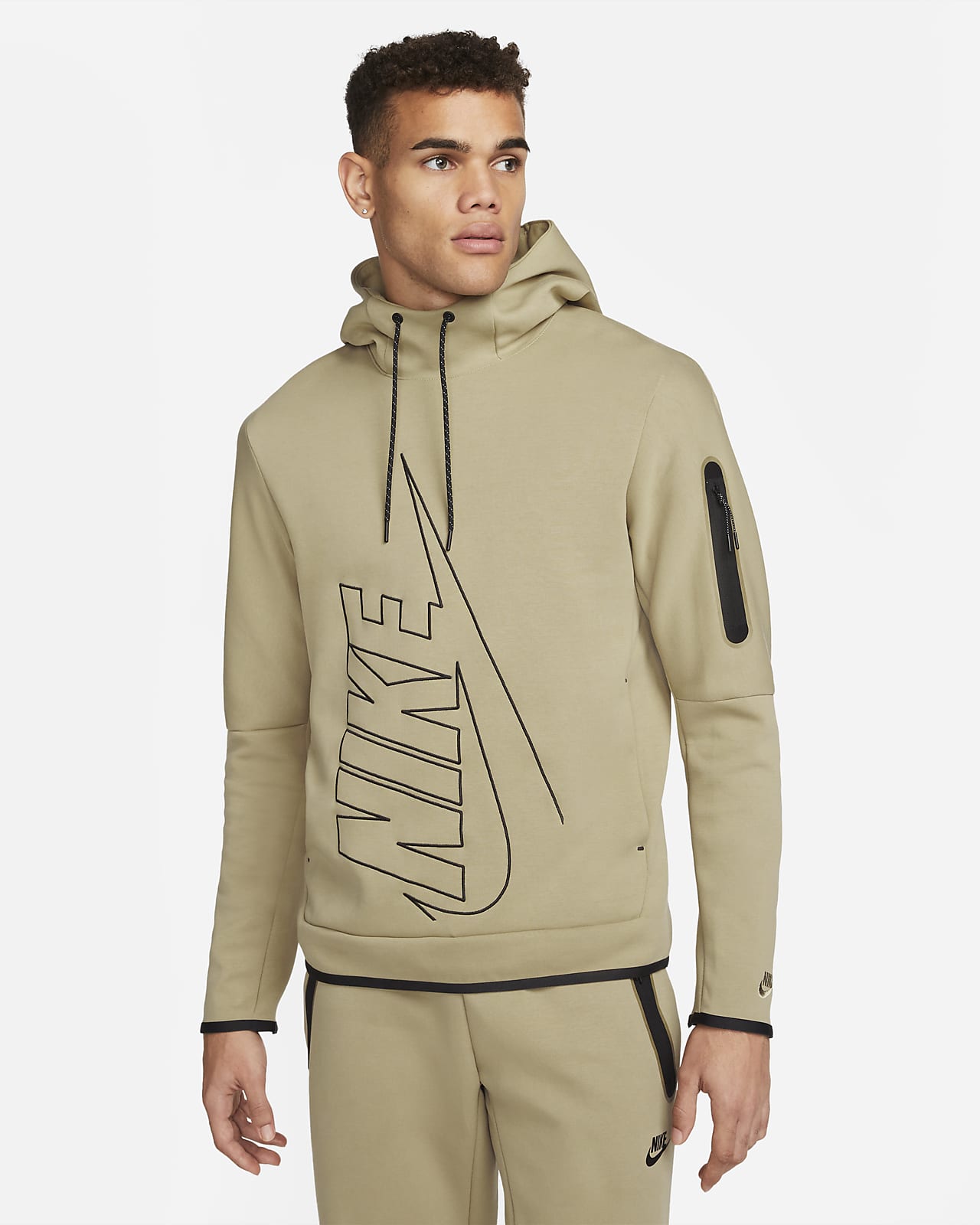 Sweat à capuche à motif Nike Tech Fleece pour homme Nike FR