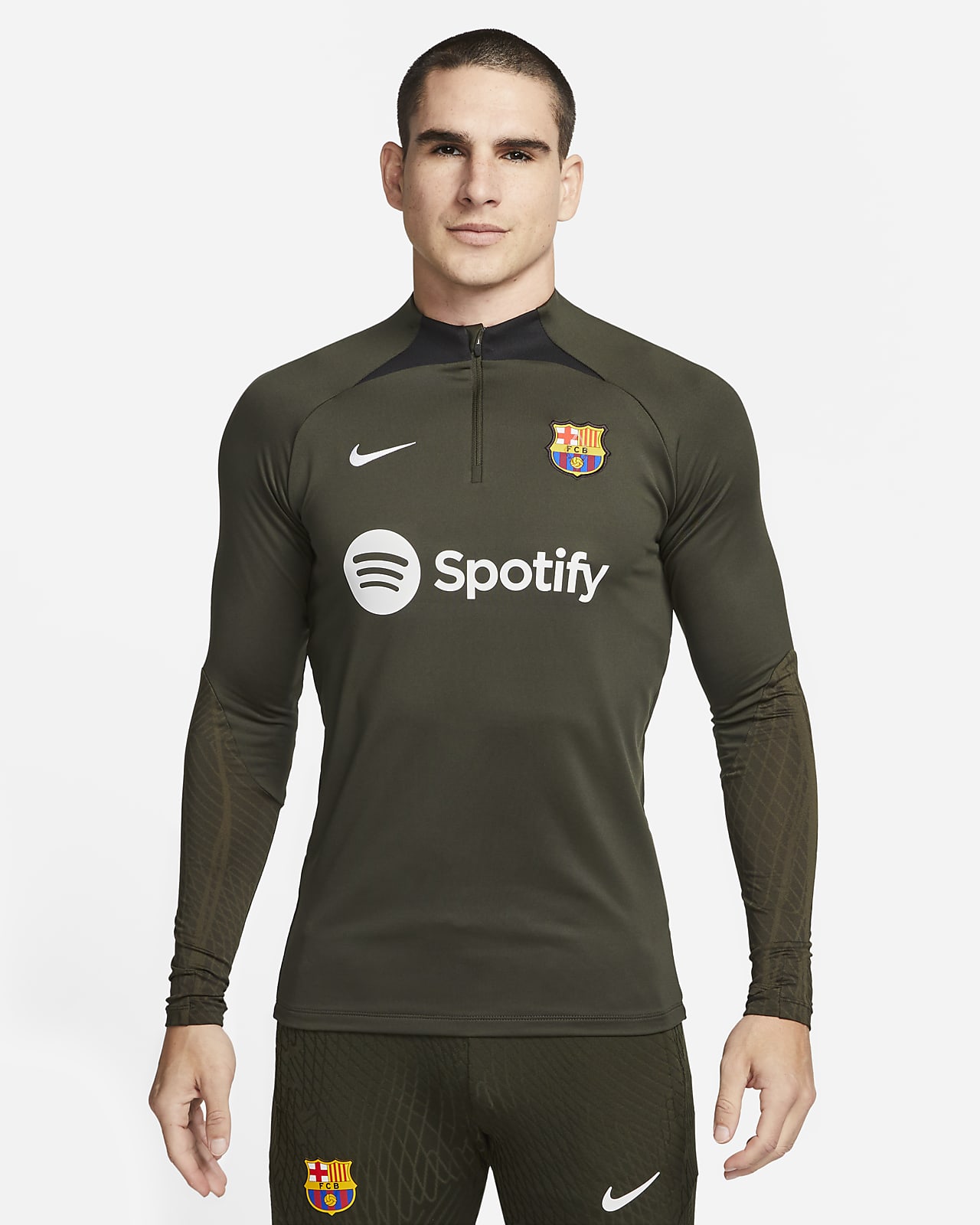 Fc Barcelona Strike Part Superior D Entrenament De Futbol Nike Dri Fit