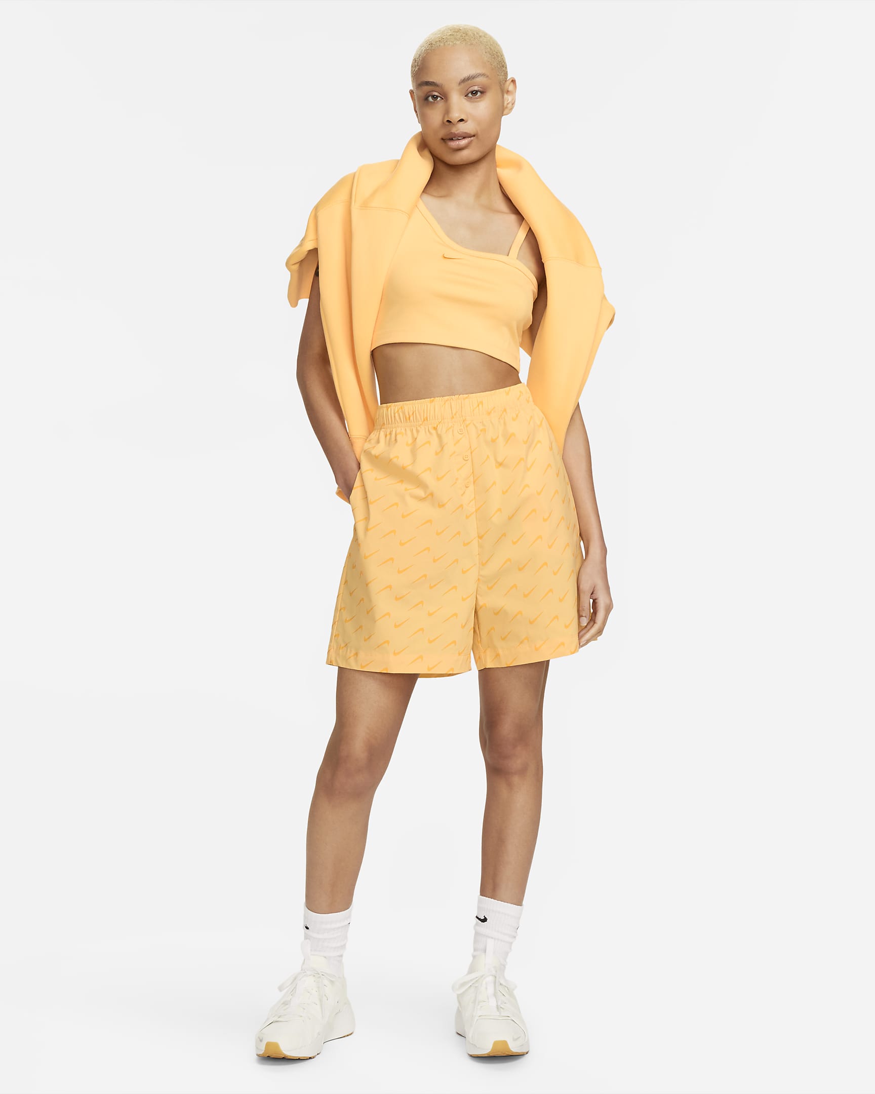 Nike Sportswear Everyday Modern Women S High Waisted Woven Shorts Nike Za