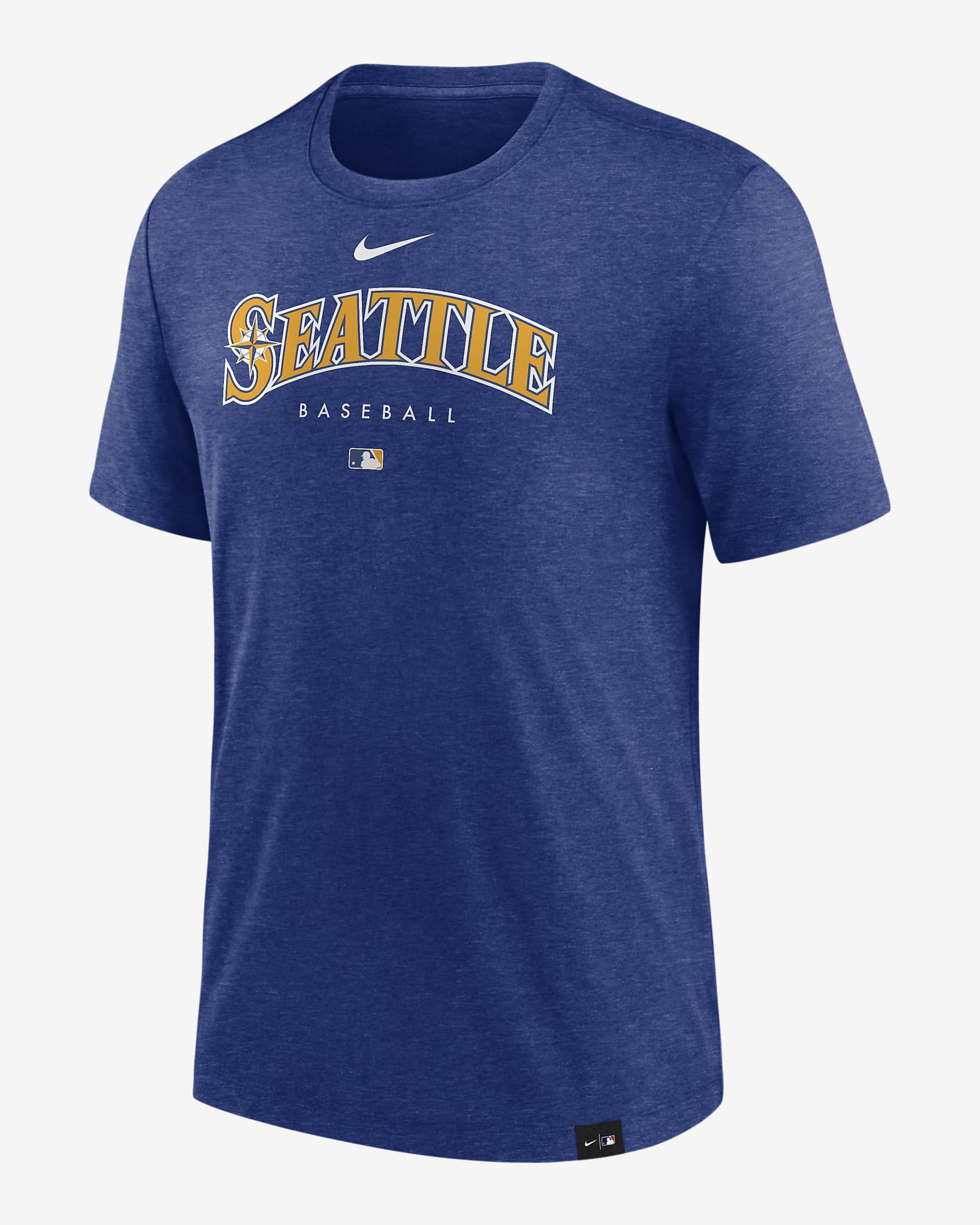 Playera Para Hombre Nike Dri FIT Early Work MLB Seattle Mariners