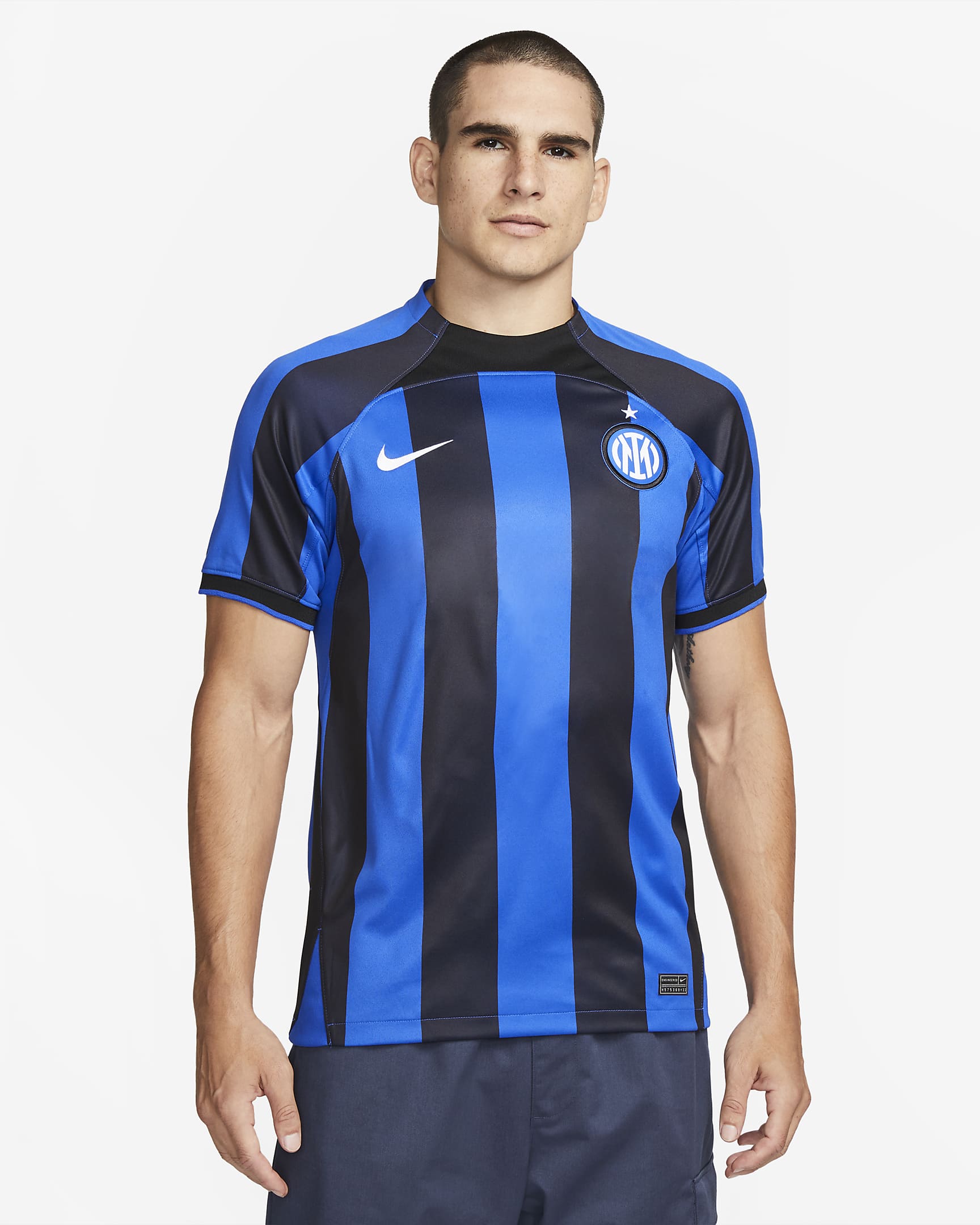 Maillot De Football Nike Dri Fit Inter Milan Stadium Domicile