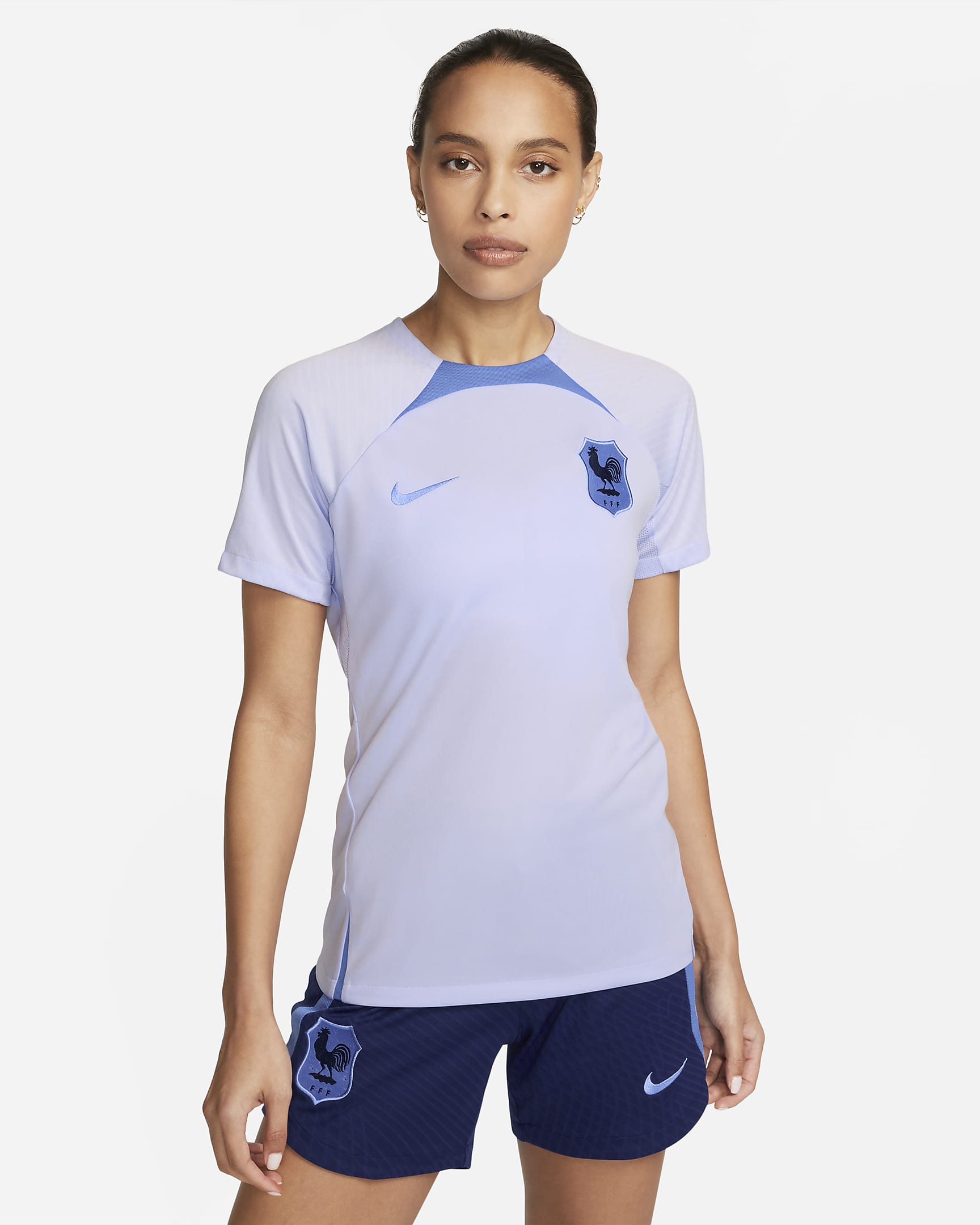 FFF Strike Women S Nike Dri FIT Knit Football Top Nike UK