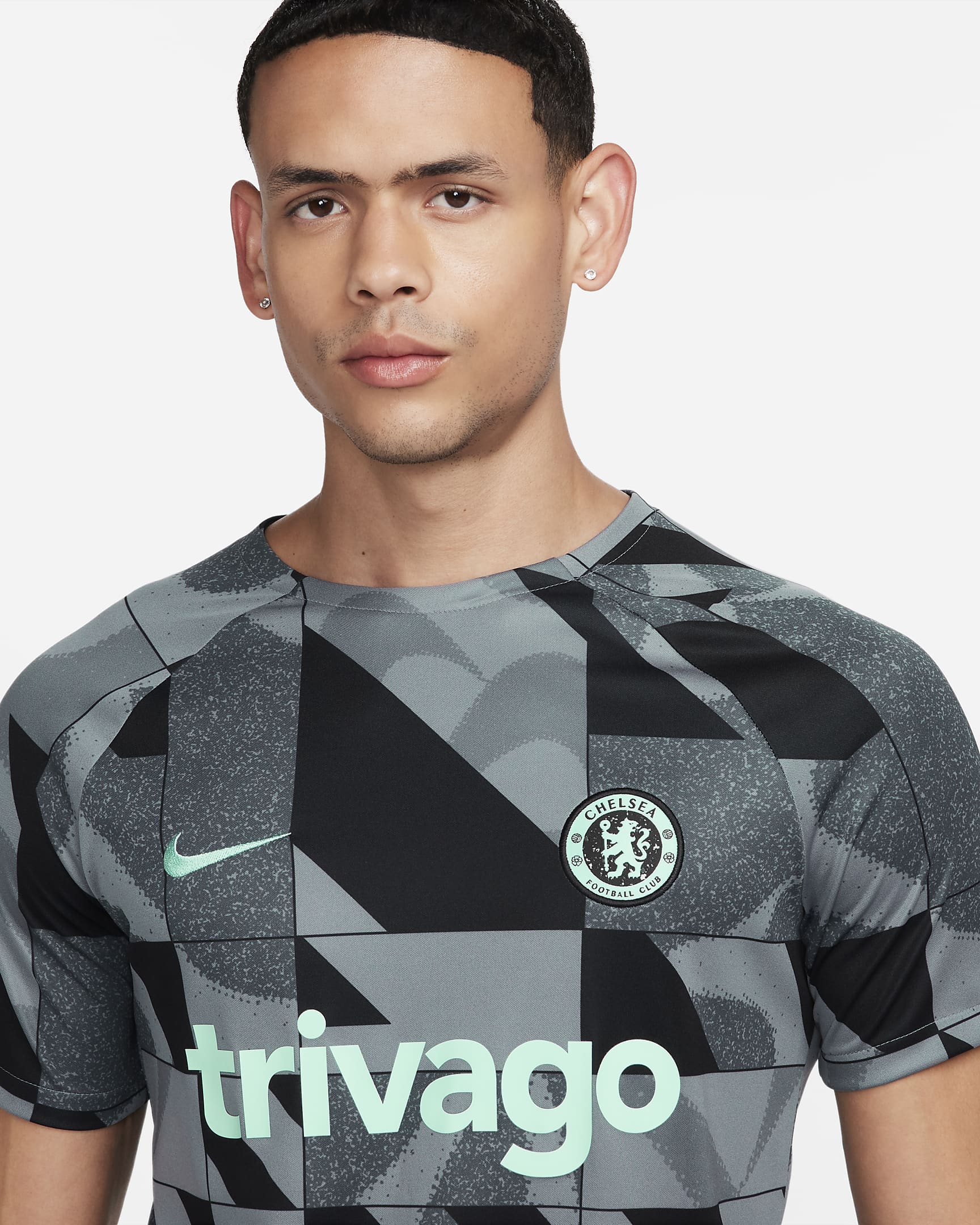 Chelsea Fc Academy Pro Third Nike Dri Fit Pre Match Kurzarm