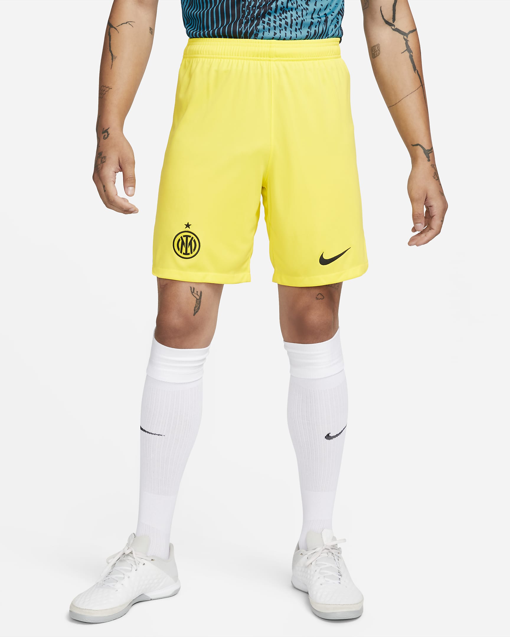 Short De Football Nike Dri Fit Inter Milan Stadium E Tenue