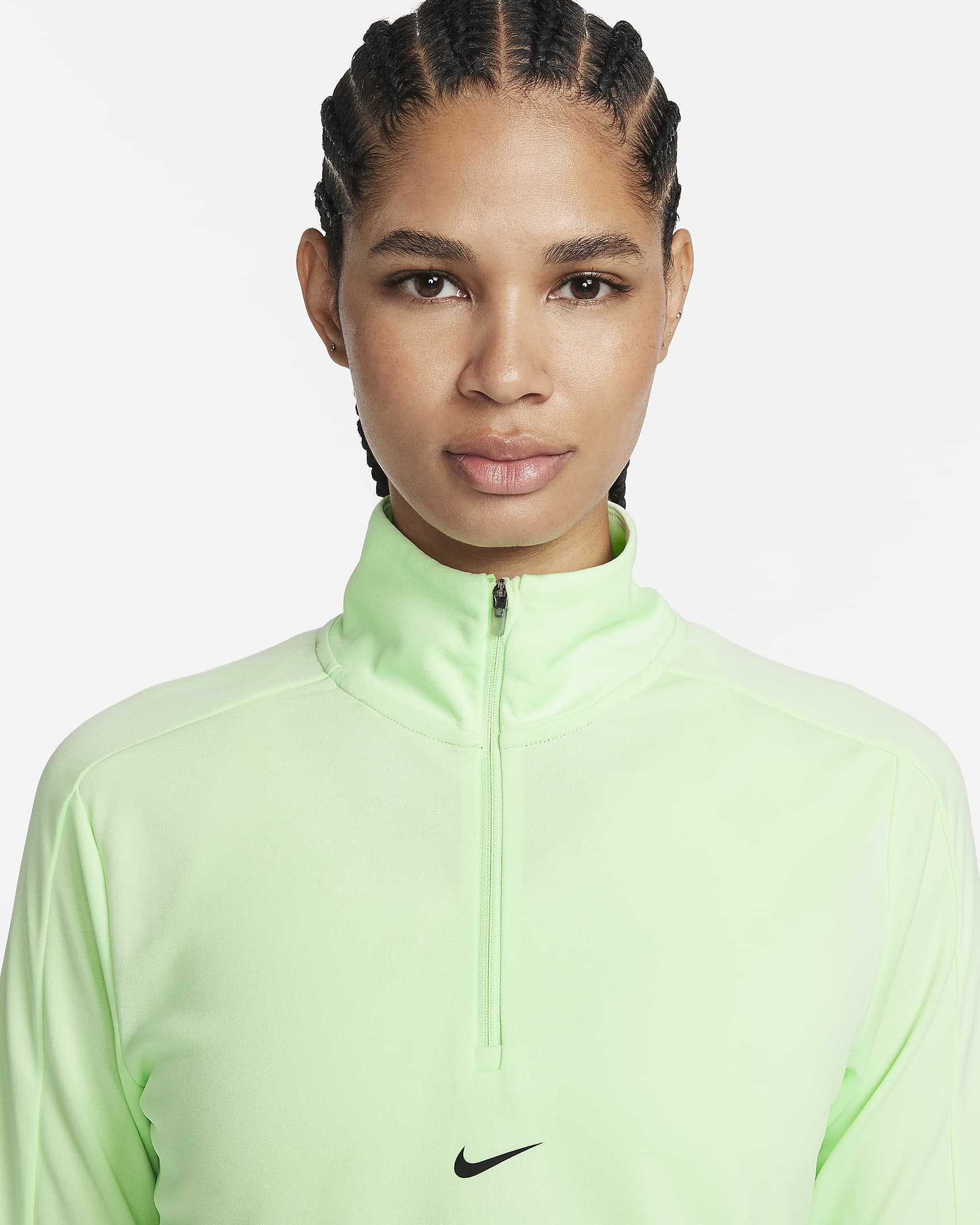 Nike Pacer Women S Dri FIT 1 4 Zip Sweatshirt Nike LU