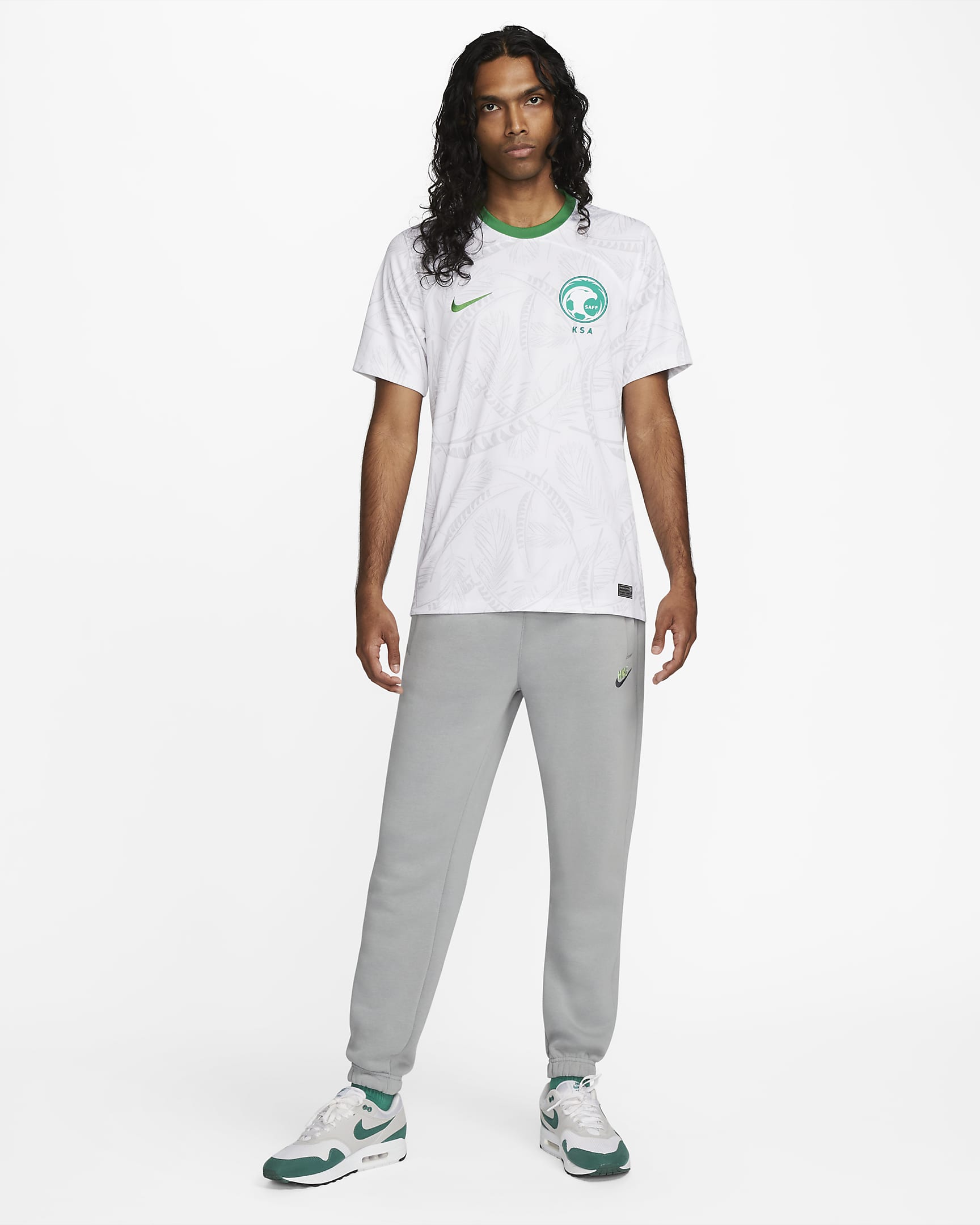 Saudi Arabia Stadium Home Men S Nike Dri Fit Football Shirt