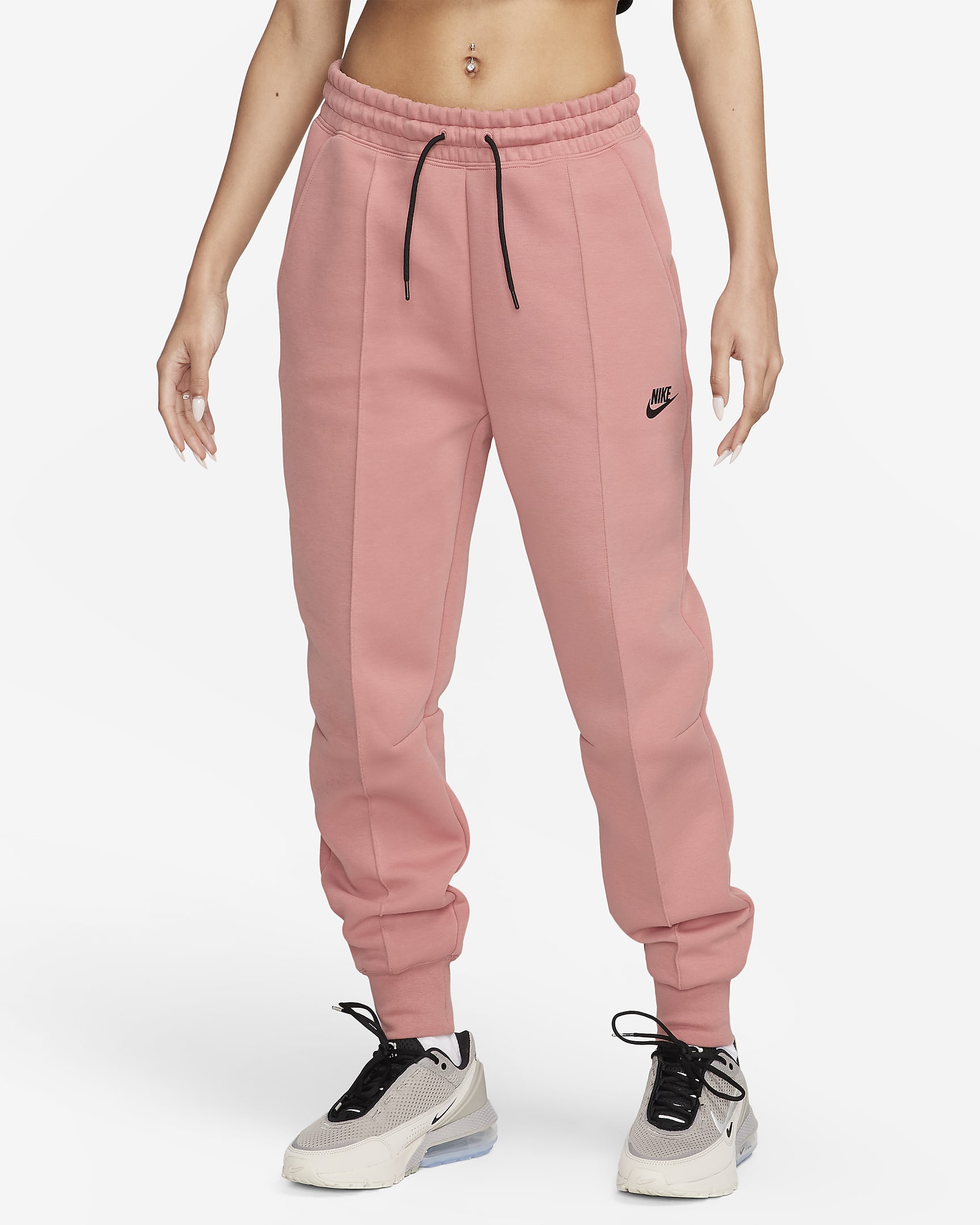 Nike Sportswear Tech Fleece Women S Mid Rise Joggers Nike NZ