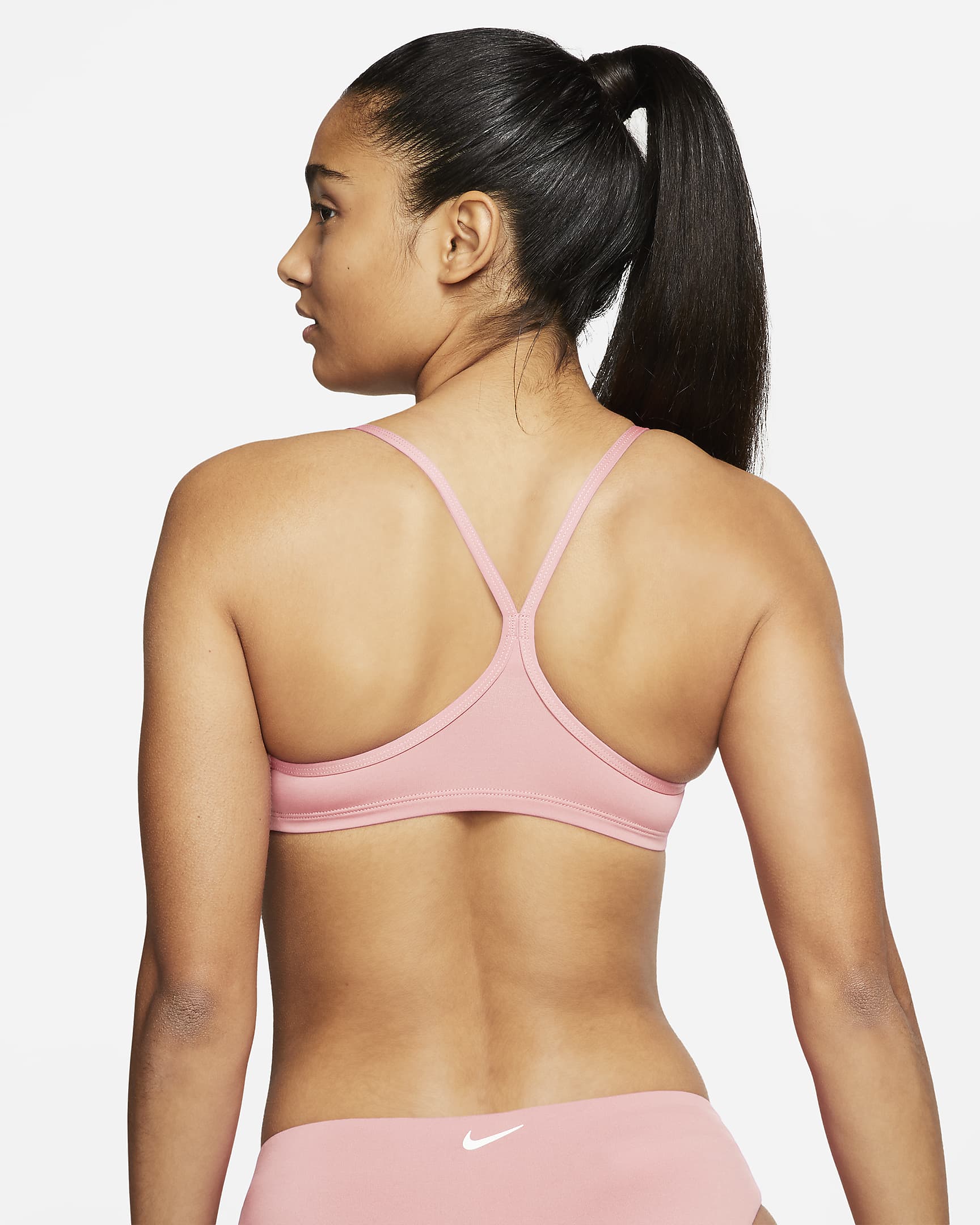 Nike Essential Parte De Arriba De Bikini Con Espalda Cruzada Mujer