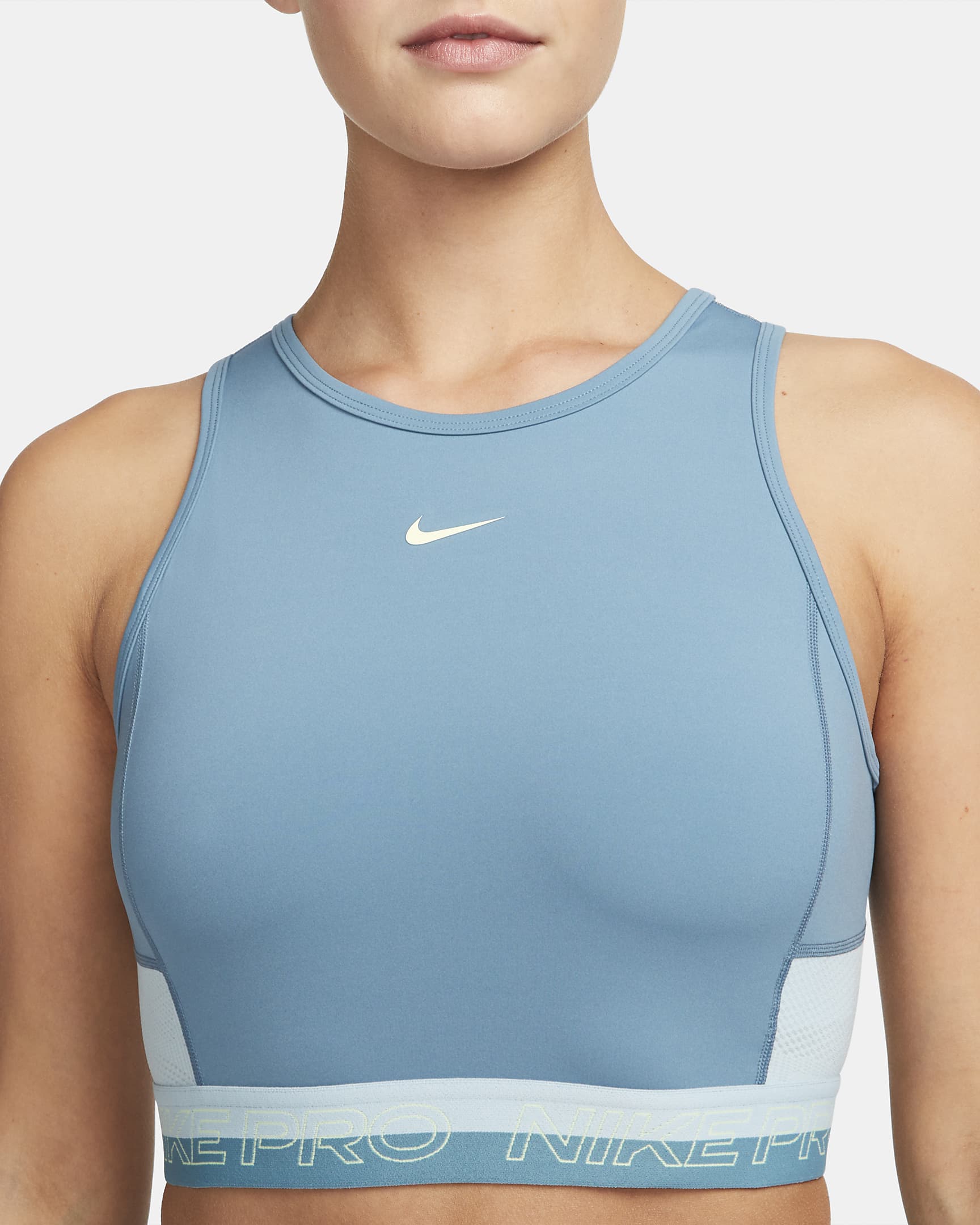 Camiseta Cropped De Tirantes De Entrenamiento Para Mujer Nike Pro Dri