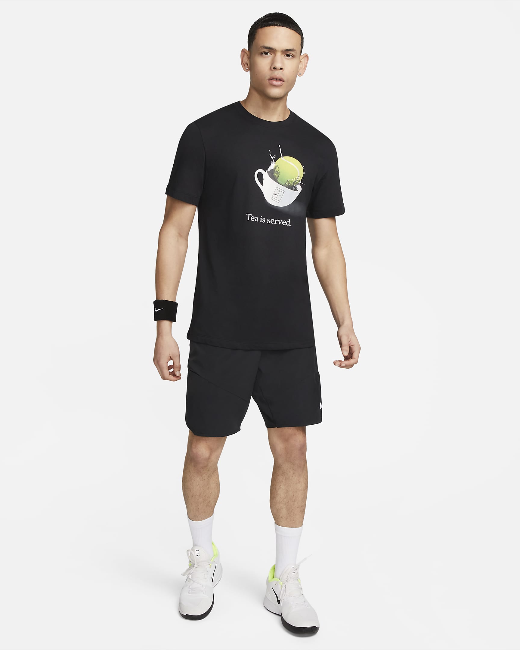 Tee Shirt De Tennis Nikecourt Dri Fit Pour Homme Nike Ch