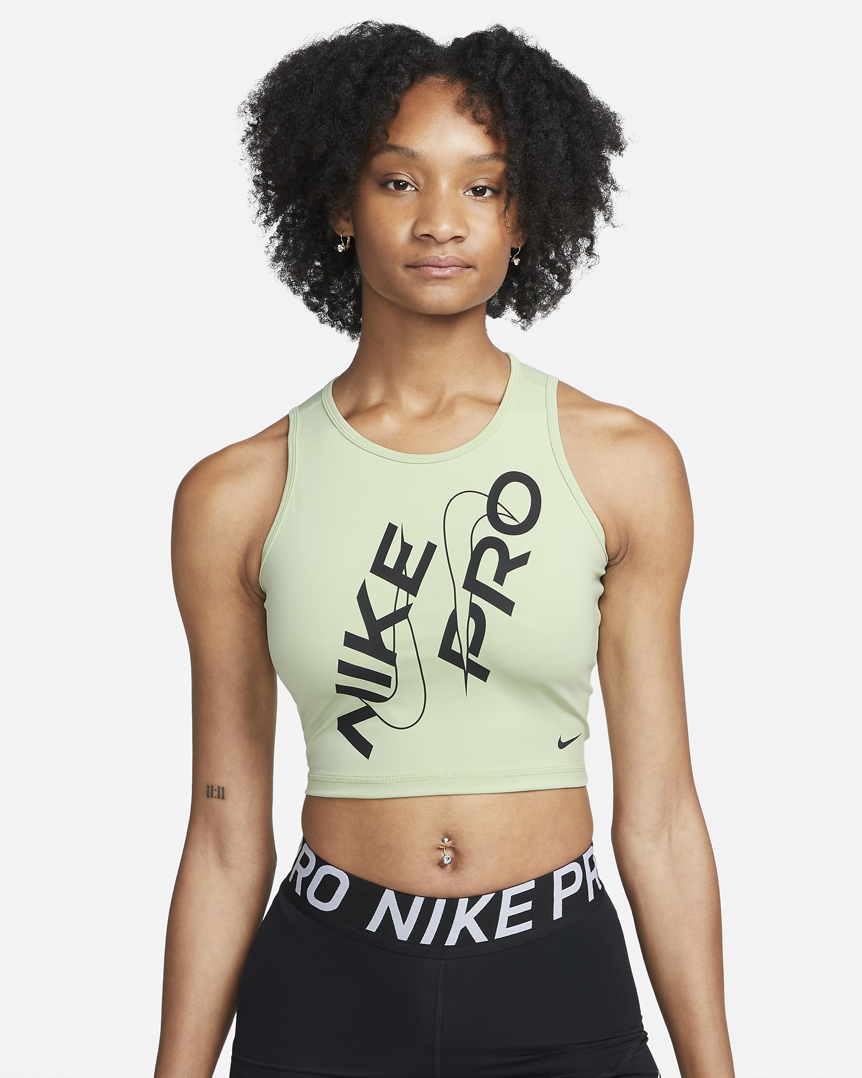 Nike Pro Dri FIT Crop Top De Tirantes Mujer Nike ES