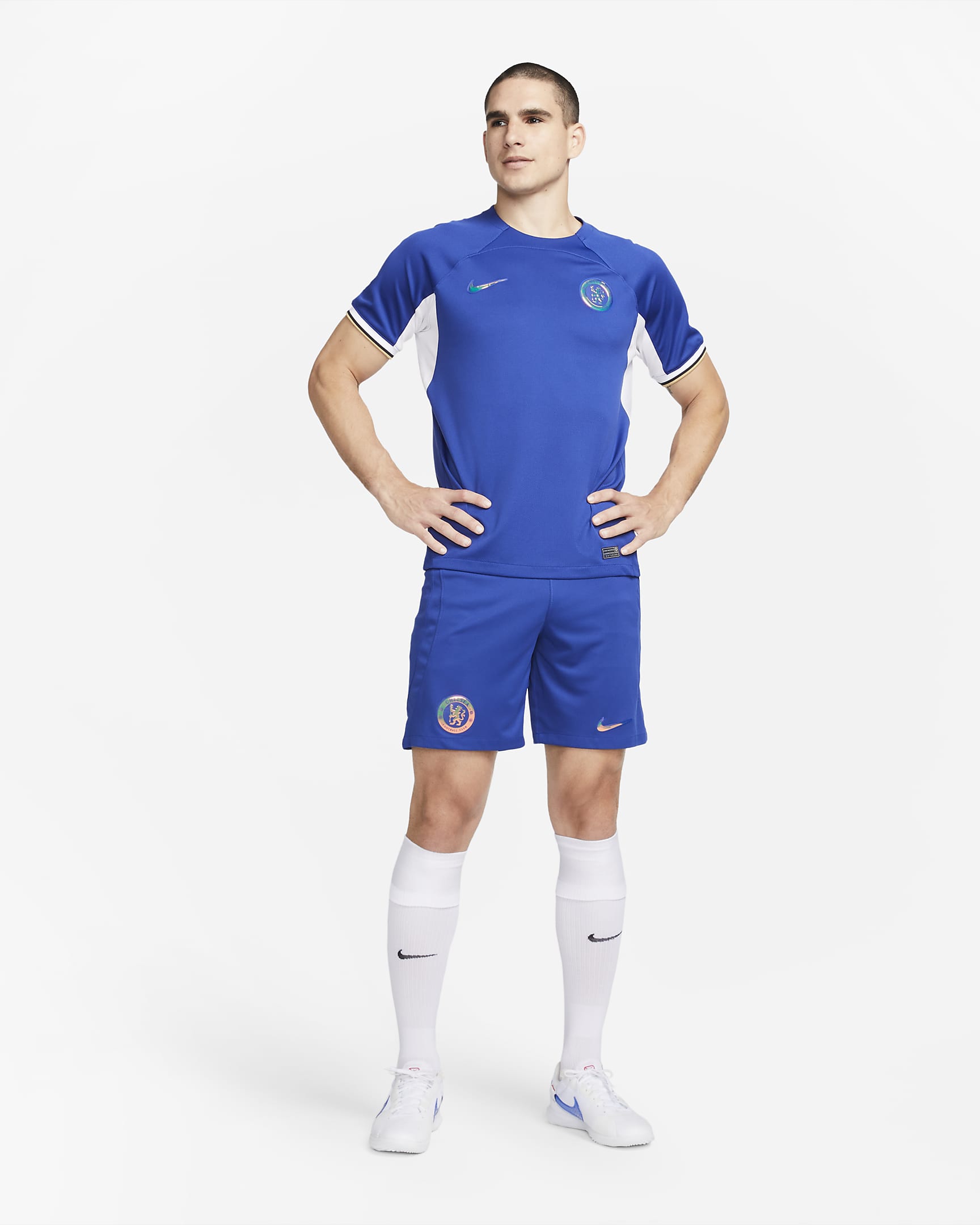 Maillot De Football Nike Dri FIT Chelsea FC 2023 24 Stadium Domicile