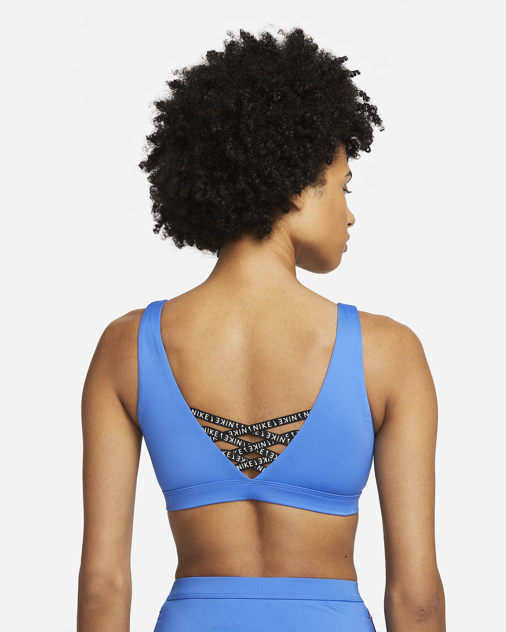 Nike Sneakerkini Women S Scoop Neck Bikini Top Nike IE