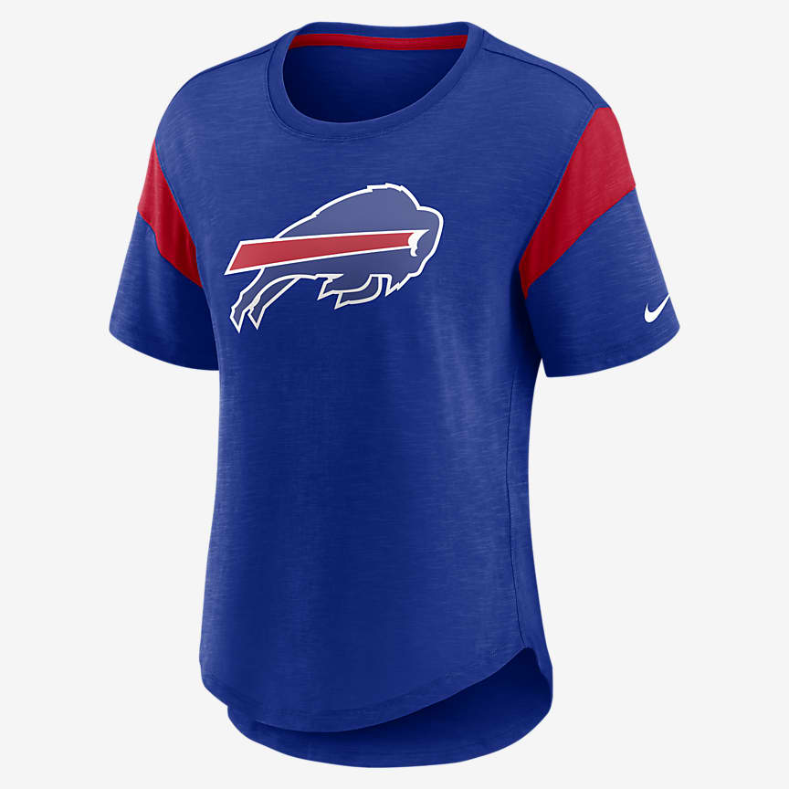 Playera De Manga De 3 4 Para Mujer Nike Fashion NFL Buffalo Bills