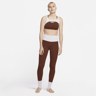 Nike Yoga Indy Sujetador Deportivo El Stico De Sujeci N Ligera Con