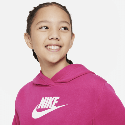 Sweat Capuche Court Nike Sportswear Club Fleece Pour Ado Nike Be