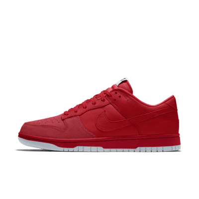 Chaussure personnalisable Nike Dunk Low By You pour Femme - Rouge
