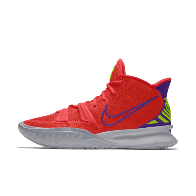 фото Баскетбольные кроссовки с индивидуальным дизайном kyrie 7 by you - оранжевый