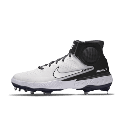 Nike Alpha Huarache Elite 3 Mid By You Custom Baseball Boot - White