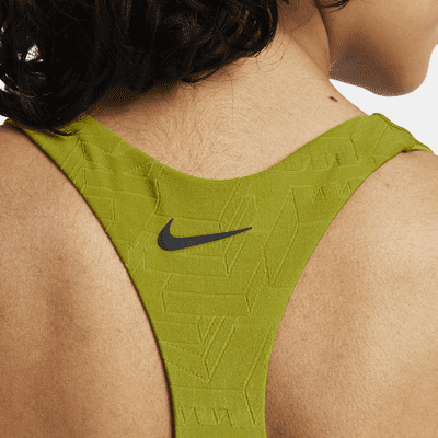 Parte de cima de bikini de natação recortes Nike para mulher Nike PT