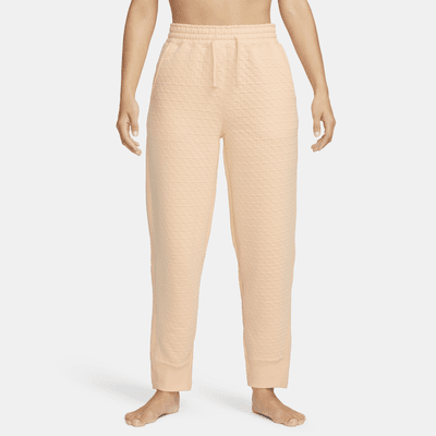 Nike Yoga Therma Fit Oversize Damenhose Mit Hohem Bund Nike De