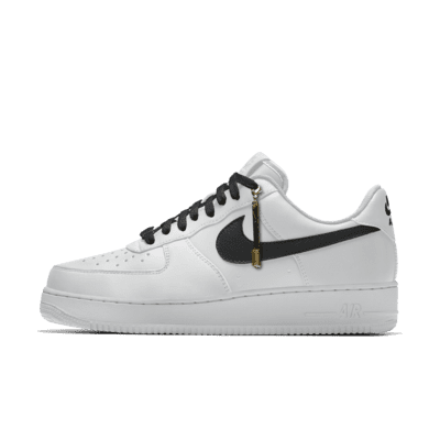 Personalizowane buty męskie Nike Air Force 1 Low Unlocked By You - Biel