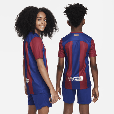 Maglia Da Calcio Nike Dri Fit Fc Barcelona Stadium Per Ragazzi