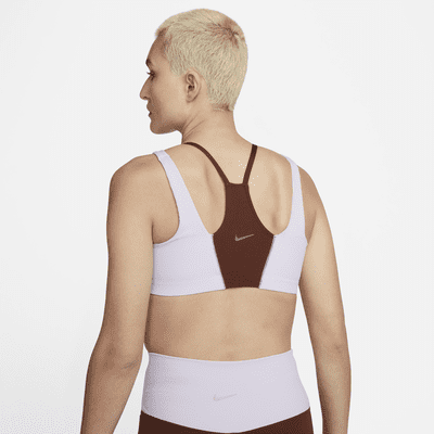 Nike Yoga Indy Sujetador Deportivo El Stico De Sujeci N Ligera Con