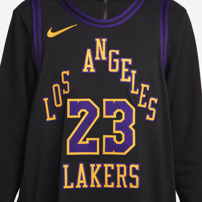 Lebron James Los Angeles Lakers City Edition Nike Dri Fit Adv