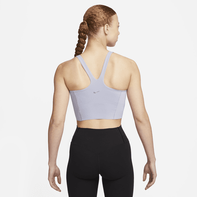 Nike Yoga Dri FIT Luxe Women S Shelf Bra Cropped Tank Nike NL