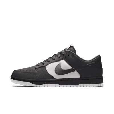 Męskie personalizowane buty Nike Dunk Low Unlocked By You - Czerń - DC6718-991