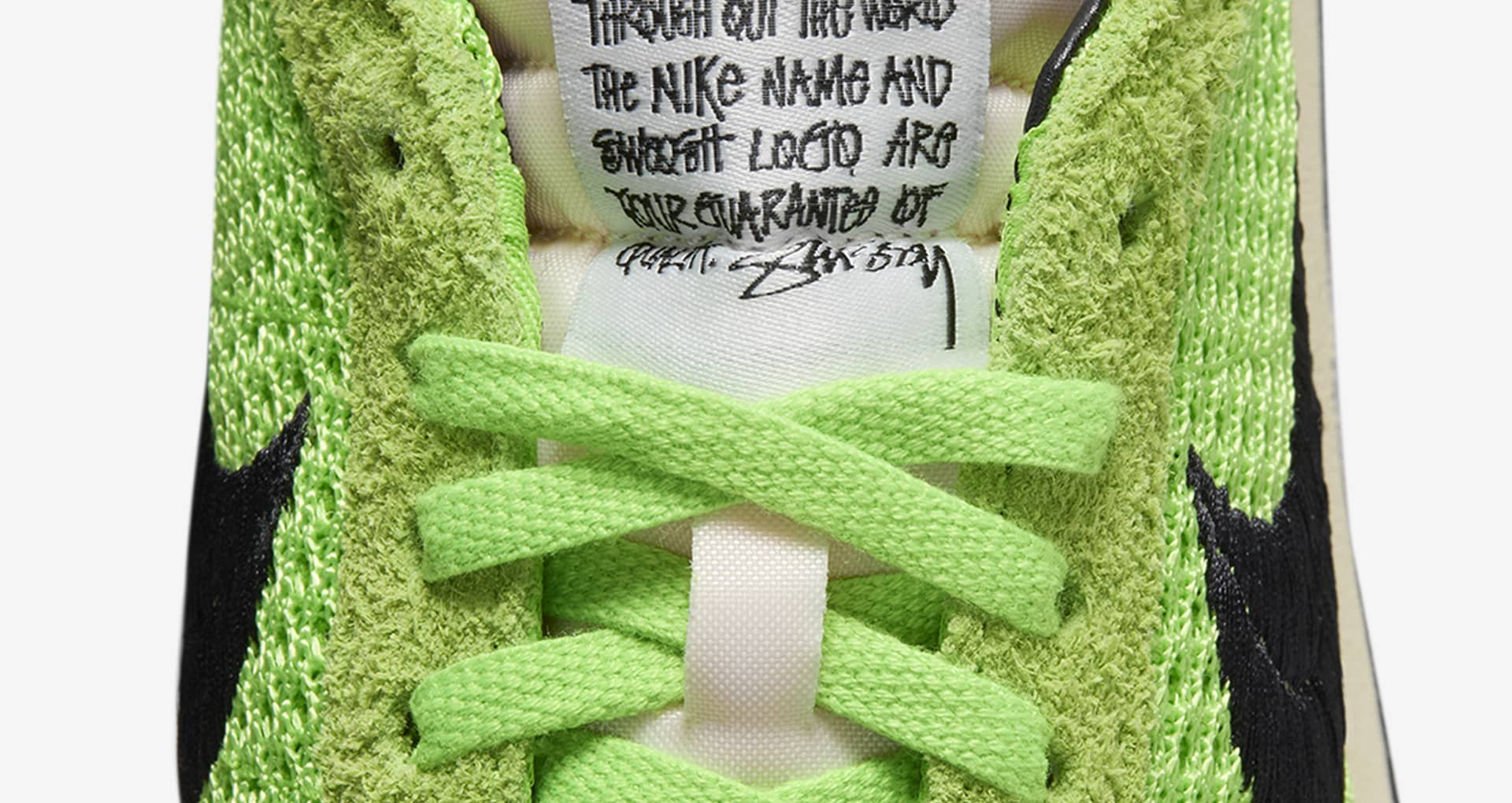 Nike LD 1000 x Stüssy Action Green and Black FQ5369 300 release