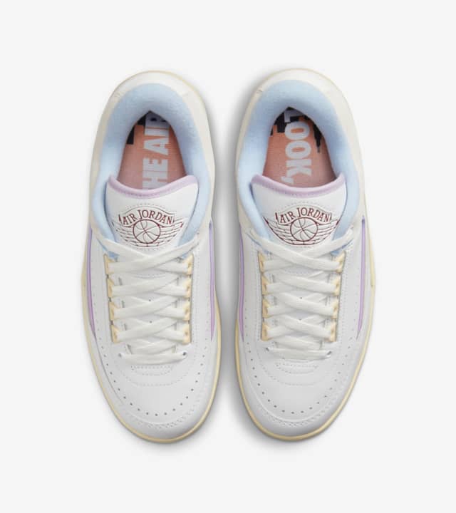 Women S Air Jordan 2 Low Summit White And Ice Blue DX4401 146