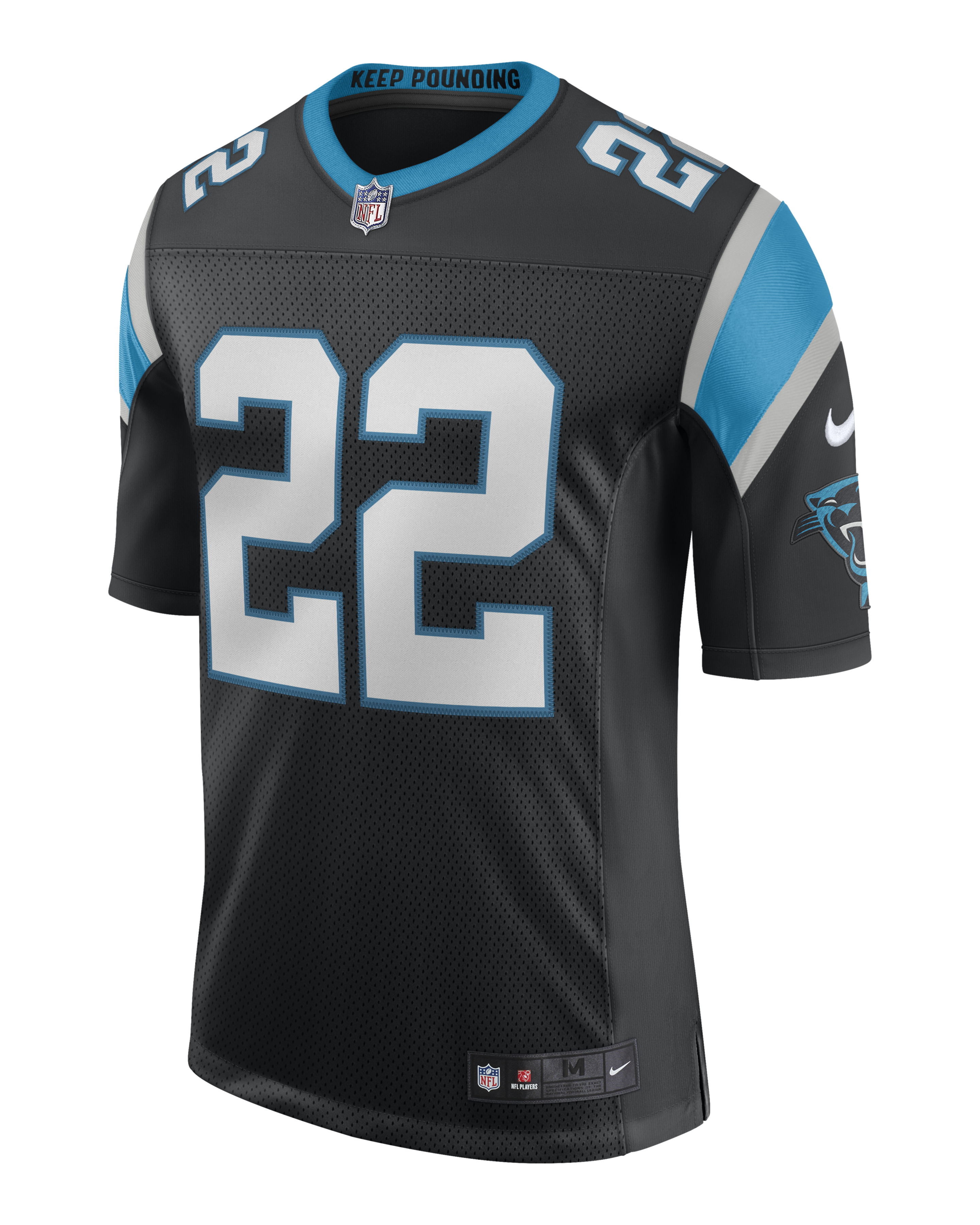 Christian McCaffrey Carolina Panthers Nike RFLCTV Limited Jersey