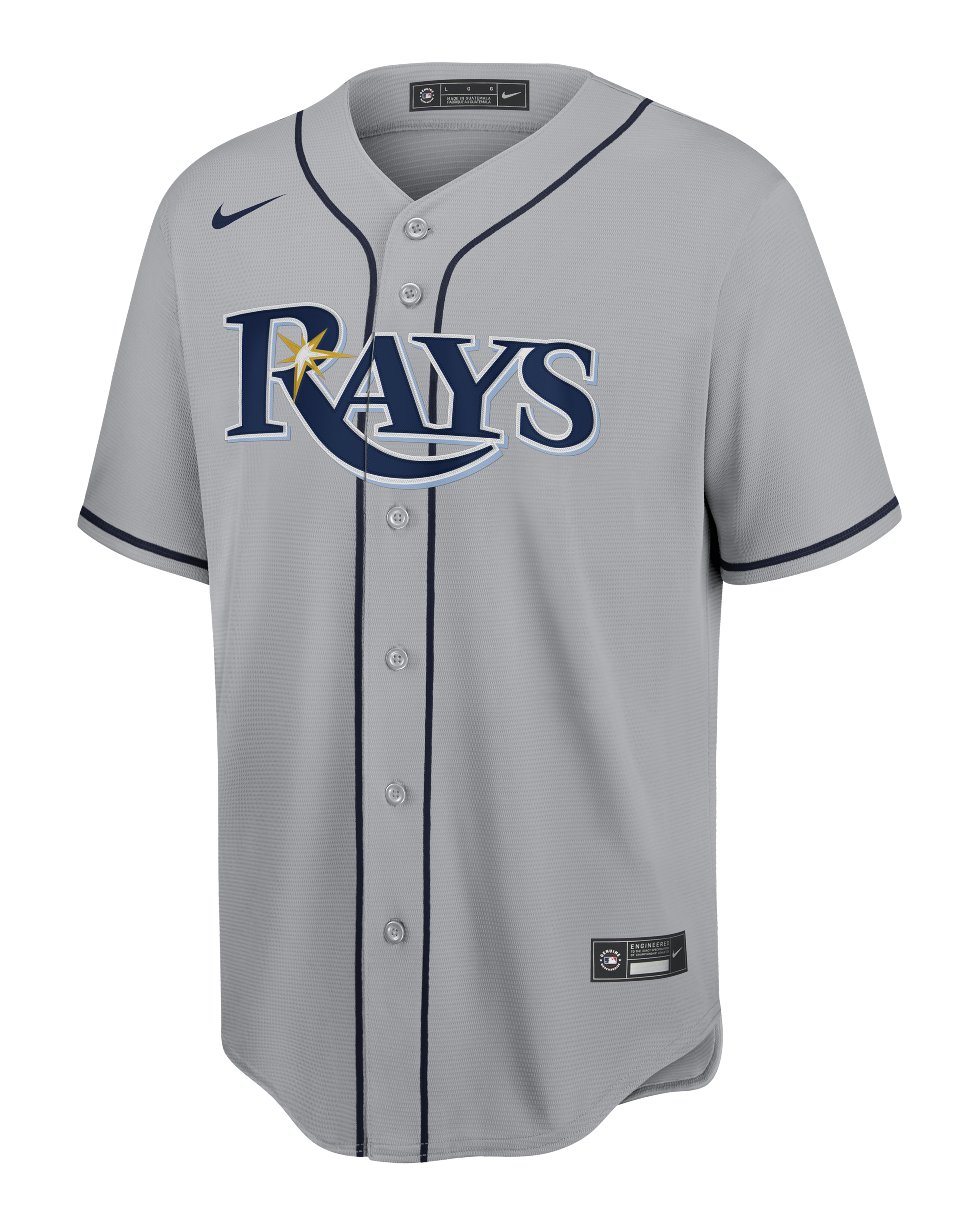 MLB Tampa Bay Rays (Kevin Kiermaier) Men's Replica Baseball Jersey