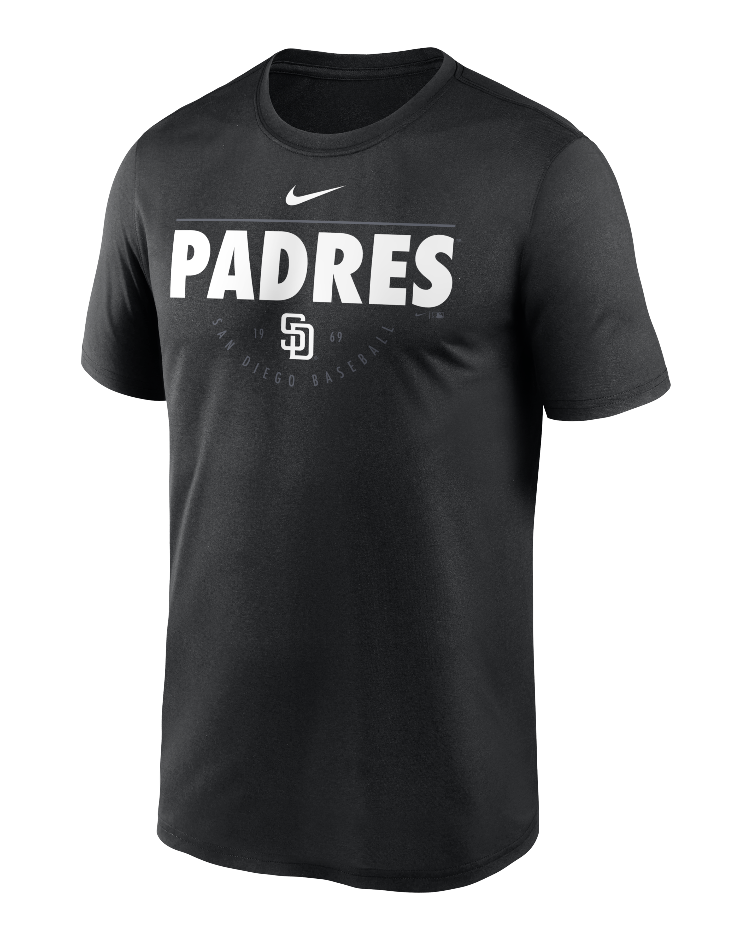 San Diego Padres Camo Logo Men's Nike MLB T-Shirt