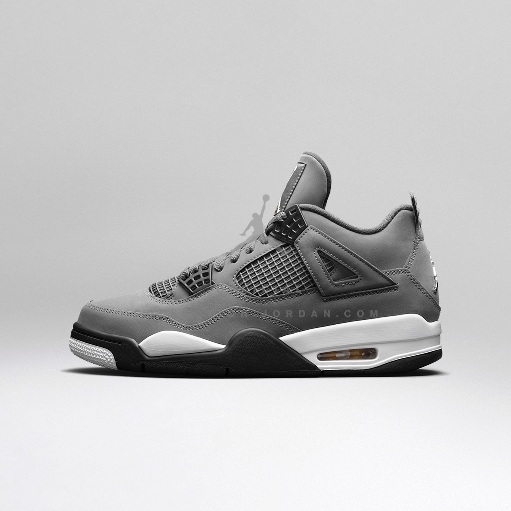 Air Jordan 4 Retro And Og Collection Air Jordan Iv Og Retro Cool Grey Chrome — Dark 2523