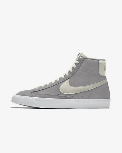 grey womens nike high tops