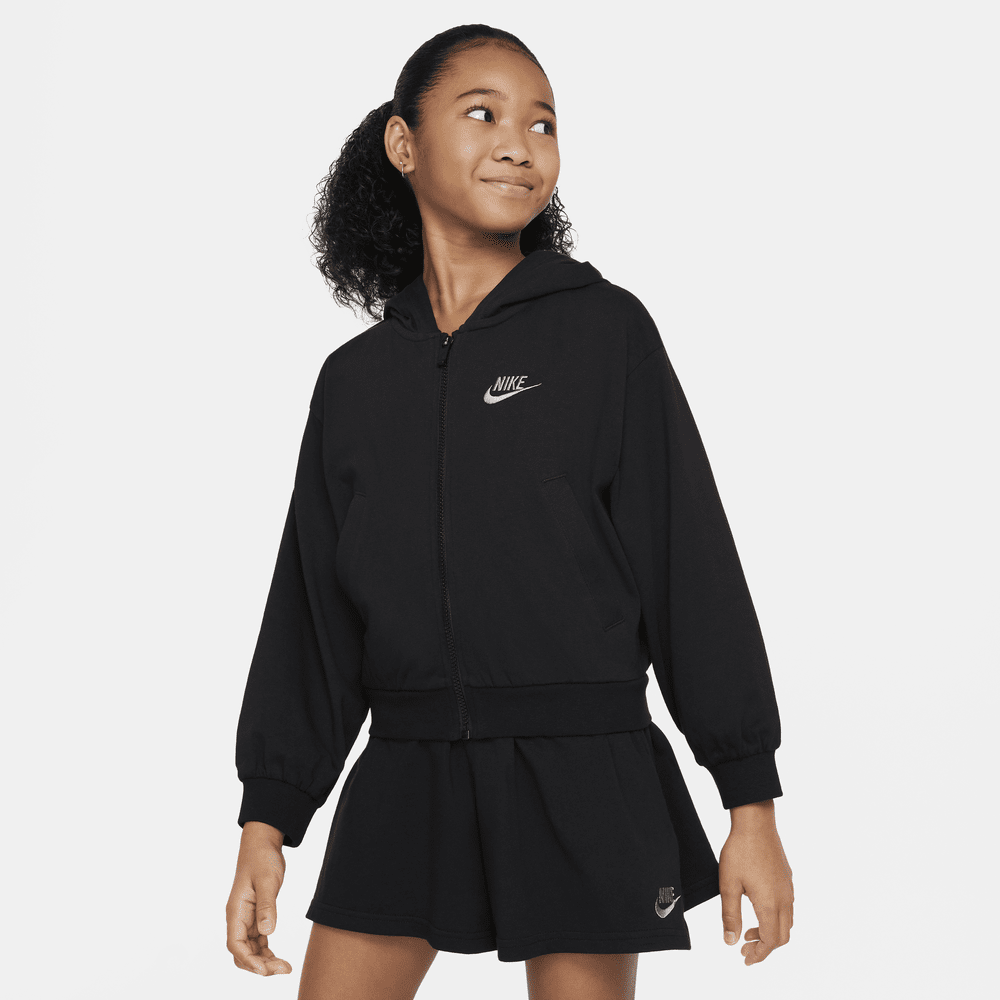 Nike Sportswear Older Kids' (Girls') Full-Zip Hoodie