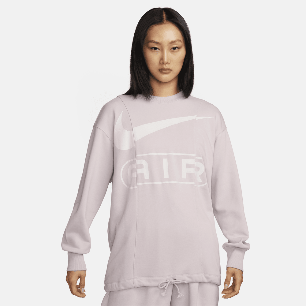 Nike Air Women's Over-Oversized Crew-Neck French Terry Sweatshirt