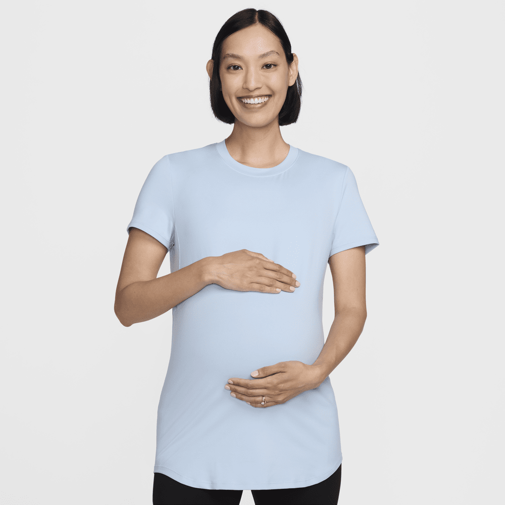 Nike (M) One Women's Dri-FIT Slim-Fit Short-Sleeve Top (Maternity)