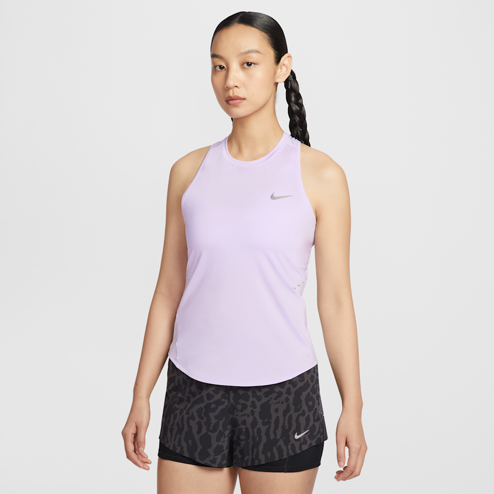 Nike Swift Women's Dri-fit Running Tank Top In Purple