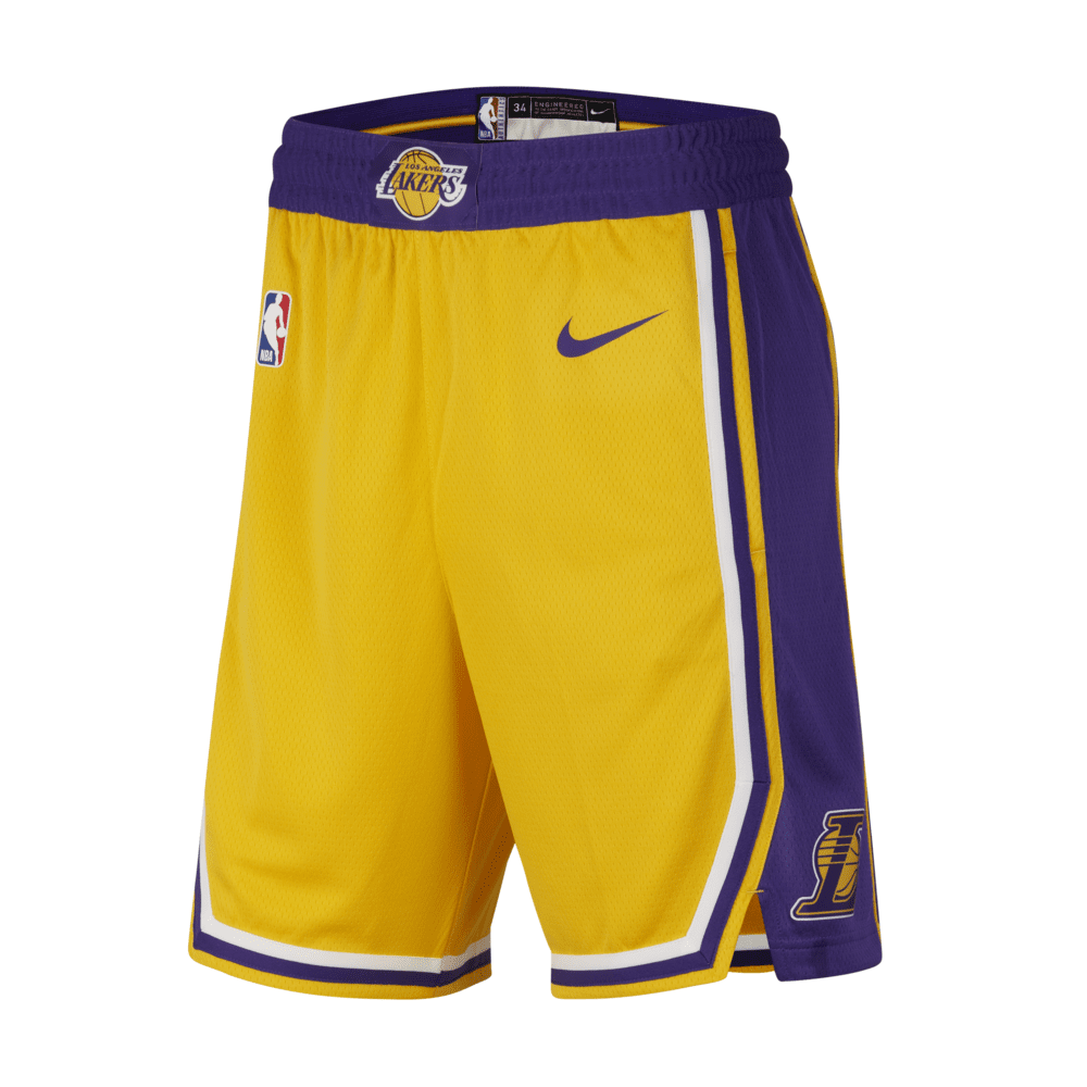 Los Angeles Lakers Icon Edition Men's Nike NBA Swingman Shorts