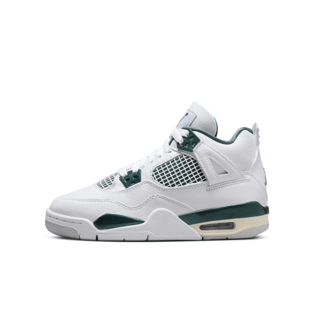 Air Jordan 4 Retro 'Oxidised Green' Older Kids' Shoes